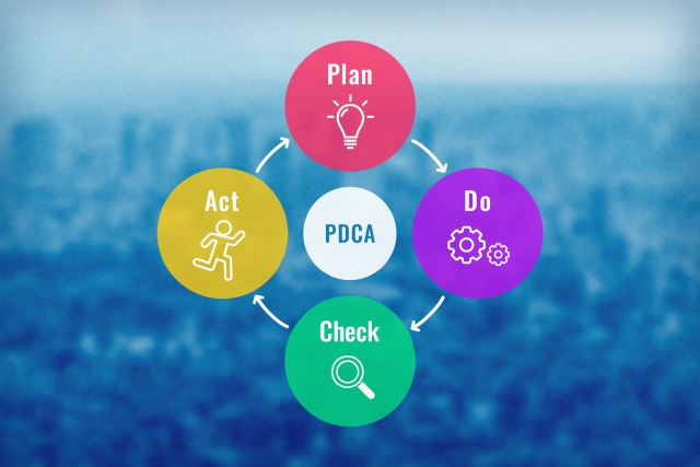 ホームページ作成 seo強い PDCA